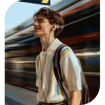 UGREEN Wired Earphones with USB-C Connector Black